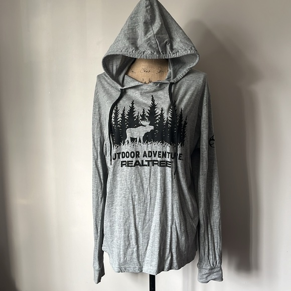 real tree outdoor adventure printed hoodie - Picture 3 of 4